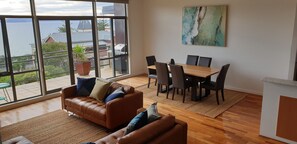 New furnishings in lounge and dining