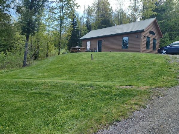 Spacious front yard.
