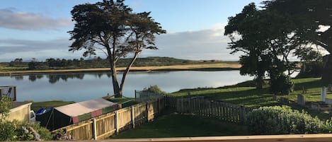 View from upstairs when the tide is in