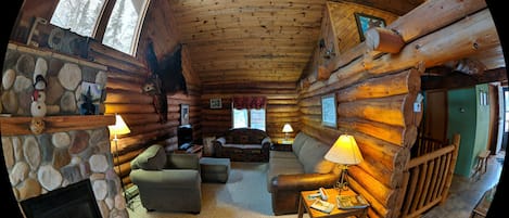 Log Living Room 