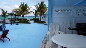View of Ocean from villa patio
