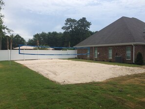 Private Sand Volleyball Court!