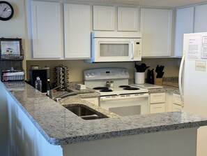 Brand new Granite Kitchen counters for 2024.