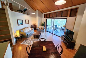Open and airy spaces.