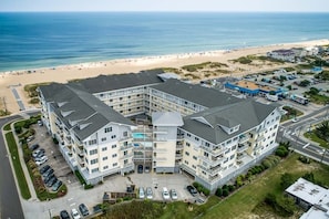 Aerial View of Sandbridge Dunes Condominiums