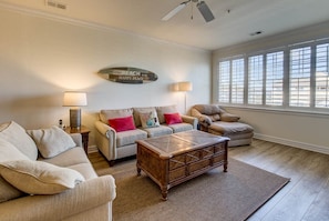 Great Room with Access to Balcony