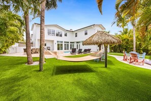 Backyard view Sirenia By The Sea 5 bedroom 5 bathroom vacation rental