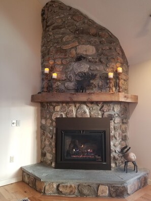 Gas Fireplace in Great Room. / Living Room.