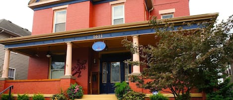 Beautifully restored 100 year old brick Victorian, quiet street.