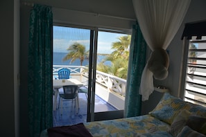 View from Master Bedroom of the Crystal Blue Caribbean 