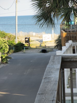 BEACH VIEW FROM DECK