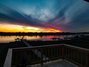 Beautiful sunset views.