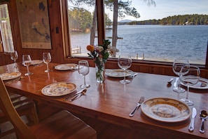View from the kitchen table.