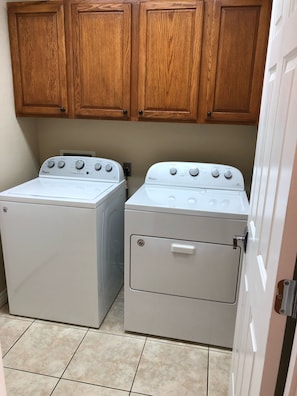 Brand new washer and dryer!