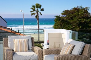 Main level (third level):
Enjoy a nice ocean breeze on any of the comfortably furnished decks this property offers