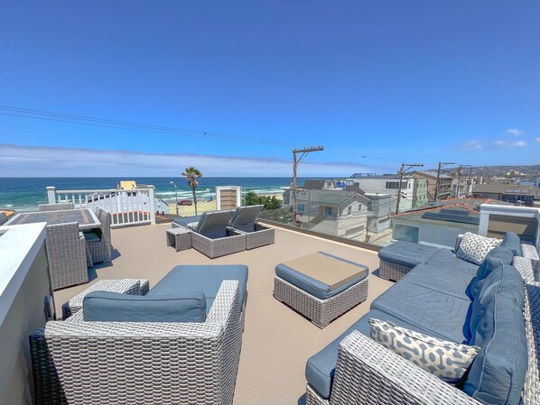 Beautiful breathtaking deck