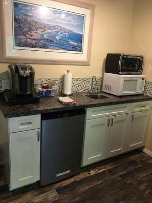 Kitchenette including microwave/convection & all amenities