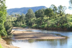 The Mary River out front looking West