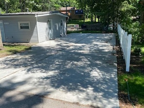 24 x 60 Concrete Driveway for all your trailer parking needs