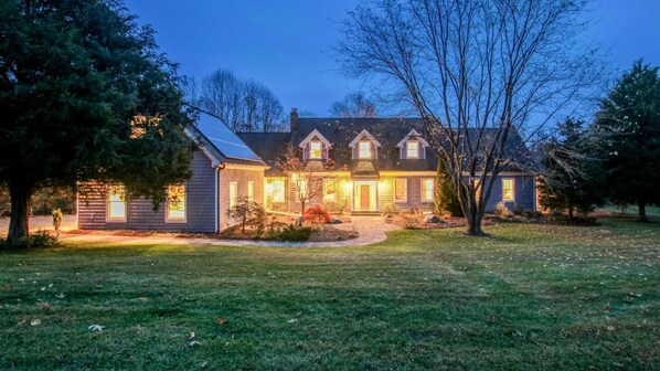 Beautifully landscaped entrance