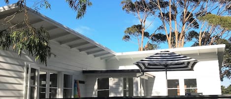 Our mid century beachhouse.  Located in the heart of Portsea.