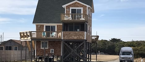 Northwind Cottage Beach side - updated exterior 2018