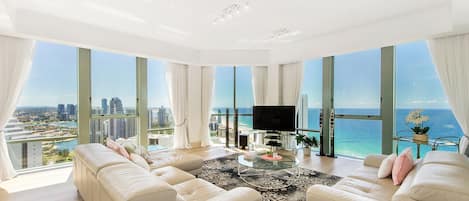 Amazing views from the spacious living areas.