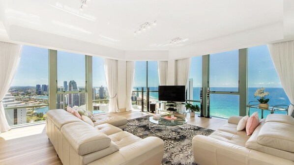 Amazing views from the spacious living areas.