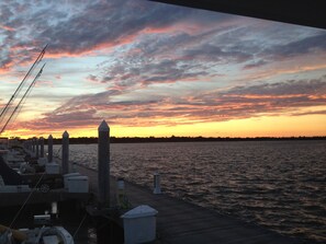 Beautiful sunsets and an unobstructed view