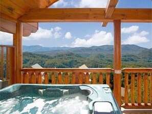 View From The Hot Tub On The Upper Deck