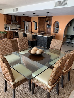 Dining room and kitchen newly remodeled