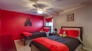 Mickey Twin Bedroom