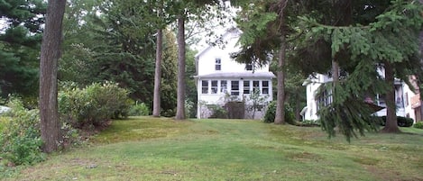 View of the house from the dock