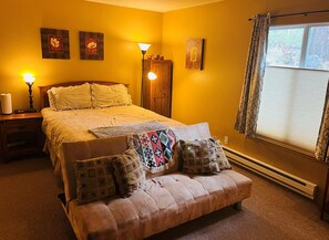 Master bedroom, 1st floor.