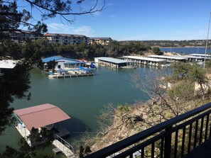 Lake front private dock