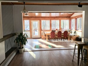 Open space -Kitchen + dinning room