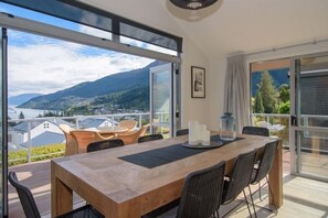 Dining Room with lake views 