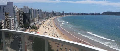 Vista total da praia