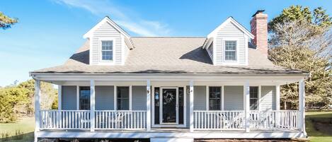 Welcome to your summer beach house... Enjoy the sunrise from your front deck. 