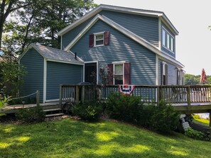 Pleasant Pond cottage from front lawn