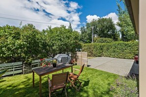 Garden with BBQ