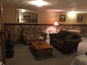 Living Area from doorway into apartment