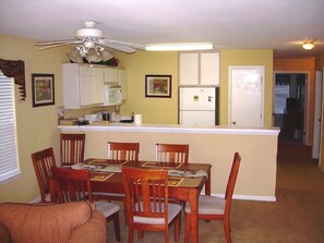 Dining room and Kitchen Area