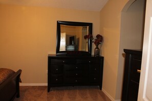 Master Bedroom dresser and mirror