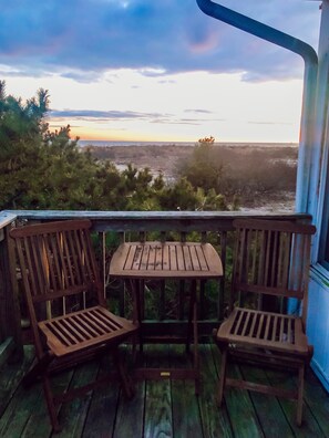 View from the deck