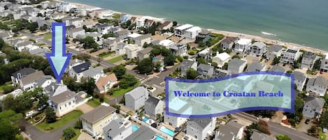 Welcome to Croatan Beach, an upscale neighborhood  away from the crowds. 