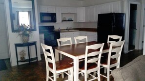 Fully stocked Kitchen, including mini Keurig, just bring pods.