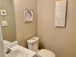Half bath first floor