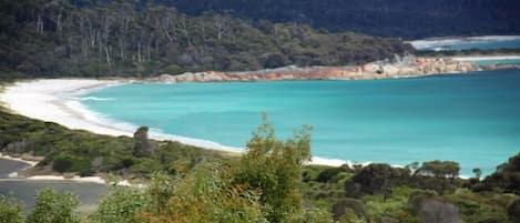 Binalong Bay from the living room