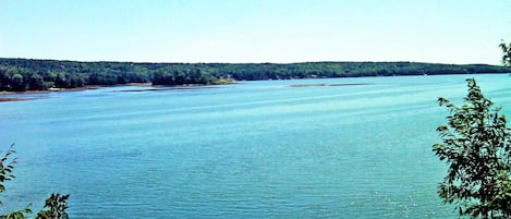 Harpswell Sound from Lower Deck